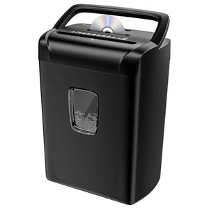Bonsaii 14-Sheet Paper Shredder for Home Office Use, 10-Minute Cross Cut Shredder with 5.5 Gallons Bin, P-4 High Security Heavy Duty Office Shredder Shred CD/Credit Card
