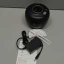 Dental Ultrasonic Retainer Cleaner Machine: 45kHz Dental Cleaning Pod for Denture, Mouth Guard, Night Guard, Aligner, Braces, Toothbrush Head & Jewelry, UV Cleaner with Digital Timer & 4 Modes, Black