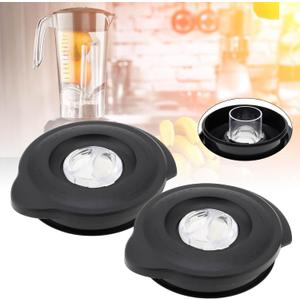 Blender Jar Lid Cover Cap Replacement Parts, 2Pcs Blender Lid Cover Fit for Oster Osterizer Classic Series Blender 6-Cup Glass Jar, Blender Lid Replacement Parts for Oster Pro 1200