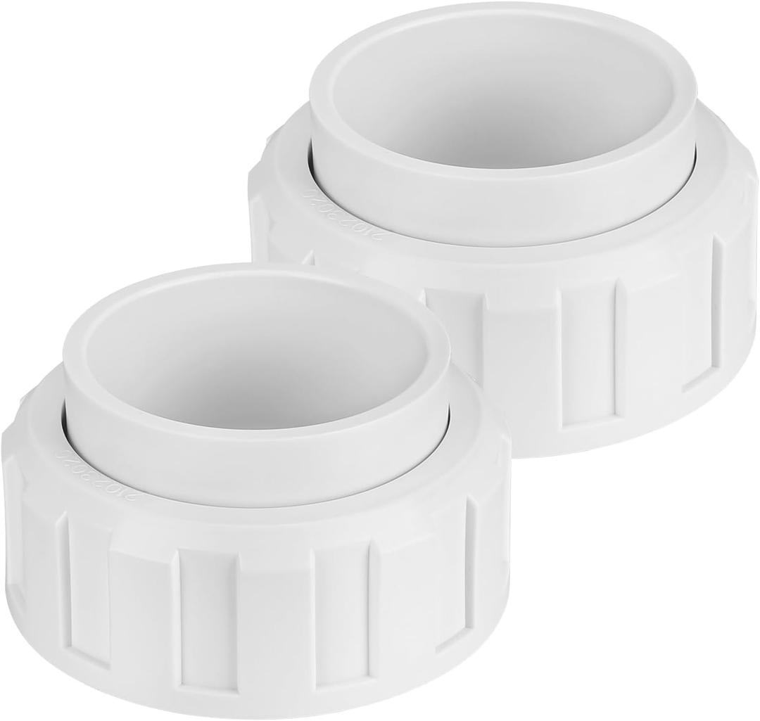 Salt Cell 2" Union Replacement for Hayward GLX-Cell-Union,for Hayward T-3 T-15 Cleaner Coupler Replacement,fit for Hayward Goldline AquaRite Turbo Cell Generator Pool Pool and Spa Pump Parts