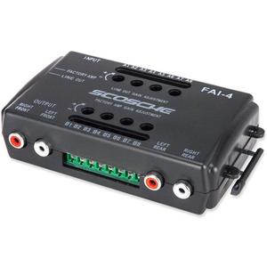 Scosche FDK10B Compatible with Select 1988-97 Ford/Lincoln/Mercury/Mazda Premium Sound Wire Harness/Connector; High level inputs