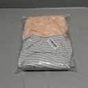 Real Essentials 2 Pack: Women’s Short Sleeve Pajama Short Set - Comfy Lightweight Soft Lounge Sleepwear (Size S)