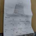 Greeting Card Display Stand, 4-Tier Greeting Card Organizer for Cards, Postcard, Photos, Brochure, Sticker, Trading Cards, Metal & Wooden Retail Display Rack for Vendors Counter Retail (White)