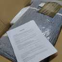 FindPanda Japanese Futon Floor Matterss Queen Size 60" x 80", Folding Tatami Mat Sleeping Pad,Roll Up Kids Floor Lounger Pillow Bed (Grey)