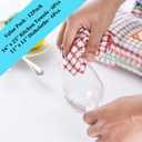 Kitchen Towels and Dishcloths Set, 16 x 25 12 12, Set of Bulk Cotton Dish for Washing Dishes Rags Everyday Cooking Baking