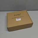 FUTEI Yellow White Decorative Throw Pillow Covers 18x18 Inch Set of 2,Soft Fuzzy Faux Rabbit Fur Cushion Covers with Raised Texture,Neutral Boho Home Decor for Couch Bed Living Room