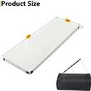 Outvita Sleeping Pad, Portable Camping Mat, CertiPUR-US Memory Foam Camping Mattress, Roll Up Floor Bed for Tent, Cot, Truck, Car, Outdoor Travel w/Portable Bag (3" with Pillow / 2.5" Without Pillow)