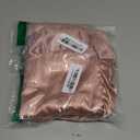 SiinvdaBZX Ruffled Standard Satin Pillowcase Set of 2, Rose Gold Silky Satin Pillow Cases for Women Ruffle Pillow Shams Covers Princess Room Decoration, with Envelope Closure