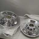Chevy Chrome Tire Wheel Skin Rim Covers 8 Lug Hub Caps 16" Set of 4