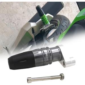 FOR Ninja 500 Ninja 500 SE Z500 Z 500 z500 2023 2024 2025 Motorcycle CNC Frame Crash Pads Engine Case Sliders Protector Covers Rear Frame Sliders (titanium, Ninja 500)