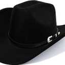 Vintage Western Cowboy Hat for Men Outback Cowgirl Hat M/L