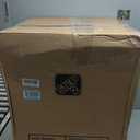 Step2 Express Parcel Delivery Box, Large Outdoor Package Bin with Lid, Weather-Resistant, Mocha