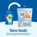 2 x Fresh Step Clean Care Crystal Cat Litter, Lightweight with Febreze Freshness and Long-Lasting Odor Control, Low Dust, 16 lbs. (2 x 8 lb bag)
