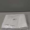 IVAPUPU 2PCS White Table Cloth for Rectangle Table - 60 x 102 Inch Tablecloths Rectangular Cloths Waterproof Washable Wrinkle Resistant for 6 FT Tables Wedding Cocktail Party