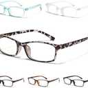 Gaoye +2.75 Reading Glasses Men - Blue Light Blocking Lenses, TR90 Frames, UV400 - Eyeglasses with Clear Vision