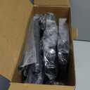 XLHOMO 32122inch Corner Shower Caddy Tension Pole Black, Rustproof DrillFree Shower Shelves for Bathroom Bathtub Washbasin, Adjustable Shower Organizer with 4 Tier Patent Stable Shelves & Towel Bars