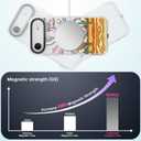 for iPhone Air Case Cute - Compatible with Magsafe - Durable Shockproof 6.6 ft Drop Impact Phone Case - Funny Cowboy Design for iPhone 17 Air (6.5") Clear