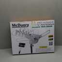 Amplified Digital Outdoor HDTV Antenna 150 Miles Long Range - 360 Degree Rotation Infrared Control - Tools Free Installation - Support 2 TVs