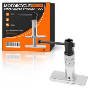 Heavy Duty Motorcycle Brake Caliper Spreader Tool  Piston Compression Tool for Most Motorcycle & Vehicle Brake Discs  Compatible with Hydraulic Disc Brake Systems