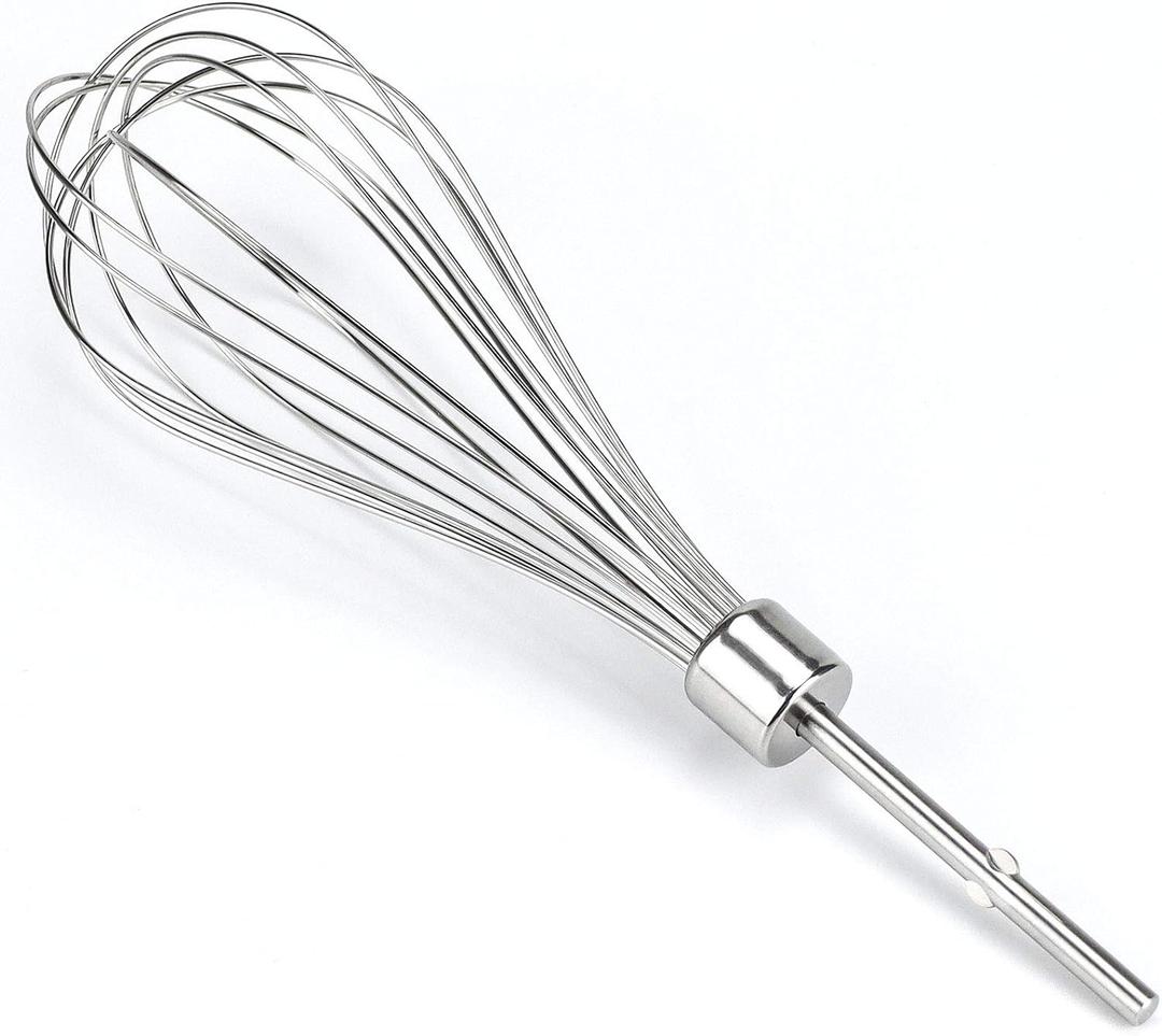 Sikawai Stainless Steel Egg Beater/Whisk Attachment for Hand Mixer - Kitchen Mixer Attachments Hand Accessories by Sikawai (KHMPW(8.7in*2.7in))