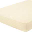 hyha Outdoor Couch Cushion Covers, Sectional Couch Sofa Covers Washable, Jacquard Diamond Lattice, Stretch Sofa Seat Cushion Cover for Indoor/Outdoor Patio Furniture (1 Piece for Large, Beige)