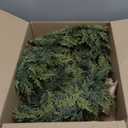 9FT Christmas Cedar Garland Artificial Real Touch Thickness Realistic Greenery Pine Garland for Mantle Fireplace Outdoor Indoor Christmas Decorations (9FT With Wire)