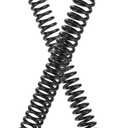 11-1/2" Self Closing Gate Spring Heavy Duty Door Springs to Close Door, Adjustable Tensioner Automatic Gate Closure, Suitable for Wooden Gate, Vinyl Fence, Steel Door, Black, 2 Pcs