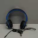 AILIHEN C8 Kids Headphones Wired, On-Ear Headphones with Microphone and Volume Control Foldable Corded Stereo 3.5mm Headset for School Teens Smartphones Chromebook Laptop Tablets Travel (Black Blue) (Medium)