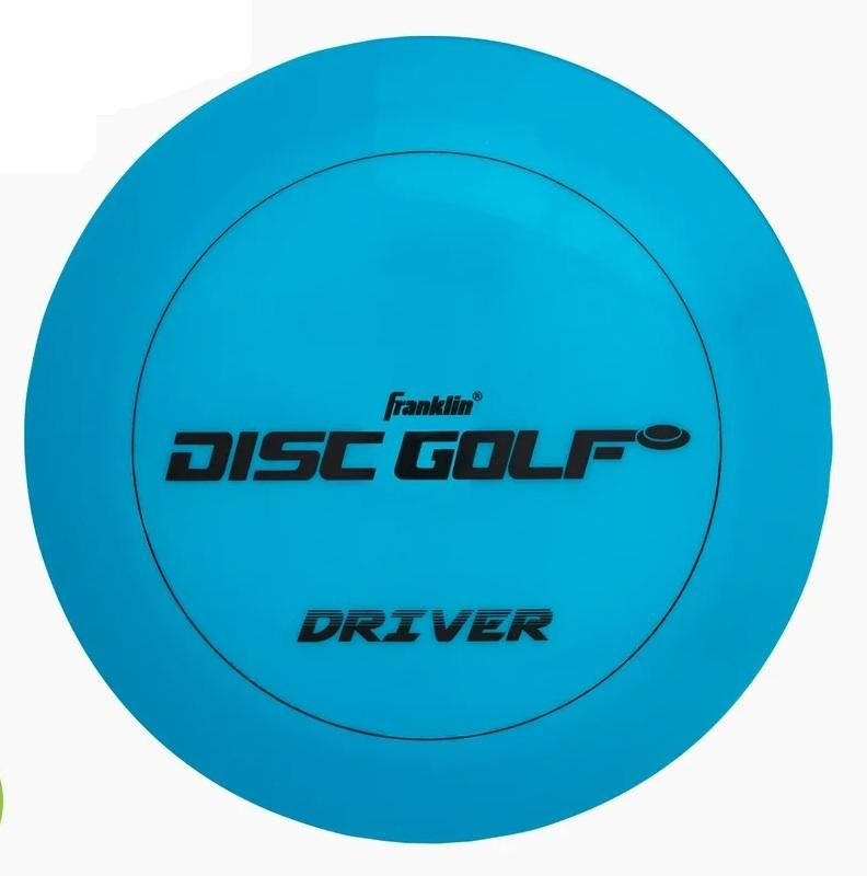 Franklin Sports Disc Golf Discs Disc Golf Equipment Starter, Blue
