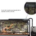 REPTI ZOO 4L Reptile Fogger Mister Tank, Terrariums Digital Tank Timing Humidifier Smart Touch Screen Adjustable Fogger for Reptiles Amphibians Herps