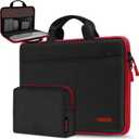 Hseok Laptop Sleeve 13-14 Inch Case Briefcase Compatible with MacBook Pro 14 inch M4/M3/M2/M1 All Model of 13.3 Inch Mac Air/Pro, XPS 13 14, Most Popular 13"-14" Notebooks,B01K05