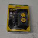 STANLEY FATMAX PCI140 140W Power Inverter: 12V DC to 120V AC Power Outlet with Dual USB Ports