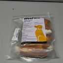 Chicken Wrapped Rawhide Strips Dog Treats High Protein Chews for Medium & Large Dogs 6 Count (EXP 10/31/27)