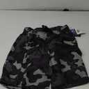 Kanu Surf Men's Barracuda Swim Trunks, 9" Inseam (Regular & Extended Sizes) (Medium, Camo Black)