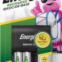 Energizer Recharge Basic Charger with AA Batteries 2 Pack