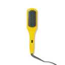 Drybar The Brush Crush Heated Straightening Brush – Hair Dryer Straightener for Smooth, Frizz-Free Hair – Salon-Quality Blowout