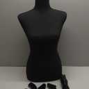 FDW Manikin 60-67Height Adjustable Female Dress Model Display Torso Body Tripod Stand Clothing Forms (Black, 60-67 Inches)