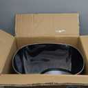 BestOffice | 13 Gallon Trash Can with Lid | Automatic Touchless Garbage Can | Odor Control | Modern Oval Design | Easy to Clean | Stainless Steel | Fits Any Kitchen, Bathroom, Office or Home