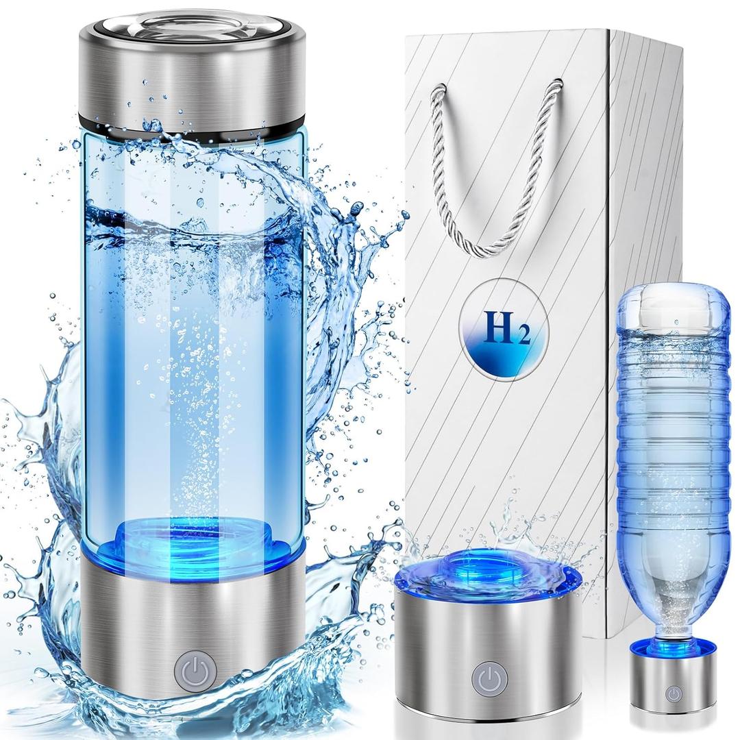 Beyn 2025 New Hydrogen Water Bottle, Hydrogen Water Generator with Advanced SPE PEM Technology, Portable Rechargeable aqua health Hydrogen Water for Office, Daily Drinking and Gifts