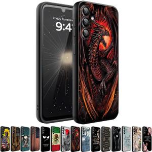 Case Compatiable for Samsung Galaxy S25 Edge 5G,Slim Shockproof Protective Cover for Samsung Galaxy S25 Edge 5G,The Dragon Reborn from The Ashes