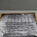 Freezer Organizer Bins, 8 Pack Stackable Chest Freezer Organizer for 5-7 Cu.FT Deep Freezer Sort Frozen Meats and Food, Freezer Storage Baskets with Handles Easy Reach from Bottom, Black