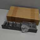 Electric Toothbrush Holder Wall Mounted, Aluminum Bathroom Organizer with No Drill - Holds 6 Toothbrushes & Toothpaste (3 Slots)