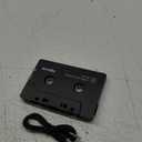 arsvita Car Audio Bluetooth Wireless Cassette Receiver, Tape Player Bluetooth 5.0 Cassette Aux Adapter, Black