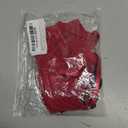 Women's Sexy 1/4 Cup Shelf Bra See Through Lace Push Up Underwire Lingerie (Large, Red(p030)