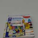 Staedtler Fiber Markers, Twin Tip, Assorted Colors, 72/Pack 