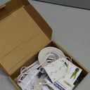 Ceiling Grow Lights for Indoor Plants, 192 LEDs 24W Full Spectrum Plant Lights for Indoor Growing, 3.5" Under Cabinet Plant Grow Light with 6/12/16H Timer, 5 Brightness Levels (4-Head)