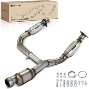 A-Premium Catalytic Converter Kit Direct-Fit Compatible with Chevy & GMC - Silverado 1500 14-18, Suburban 15-20, Tahoe 15-20, Sierra 1500 14-18, Yukon 15-20, Yukon XL 15-20 - 4.3L 5.3L - EPA Compliant