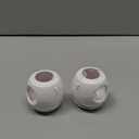 Child Safety Door Knob Cover (4 Pack) Hard-to-Remove Dual-Lock Door Handle Covers for Kids - Reusable Baby Proof Door Knob Locks - Installs Easily, No Tools Needed (White)