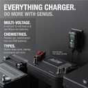 NOCO GENIUS1: 1A 6V/12V Smart Battery Charger Automatic Maintainer, Trickle Charger & Desulfator with Overcharge Protection & Temperature Compensation for Lead-Acid & Lithium Batteries