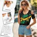 Women's Cold Shoulder Tops Summer Soft Short Sleeve V Neck T Shirts Basic Tees Trendy Sexy Going Out Blouse S-2XL (Black, XL)